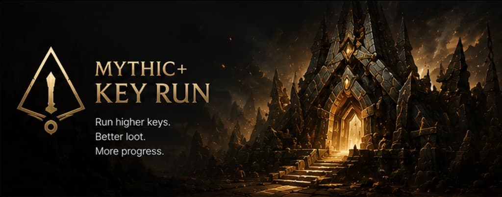 Mythic+ Key Run artwork